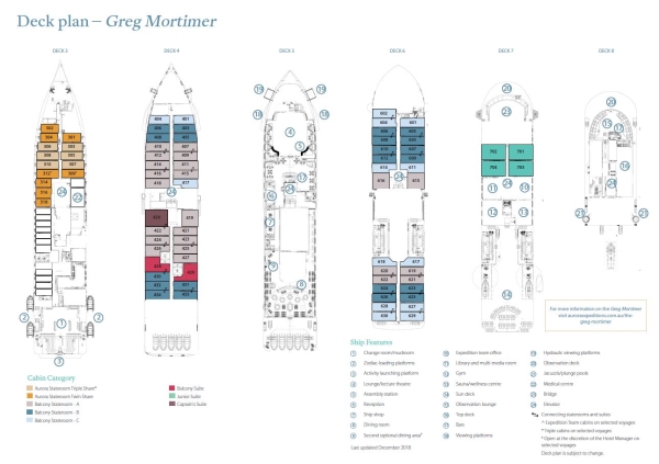 Deckplan - Greg Mortimer