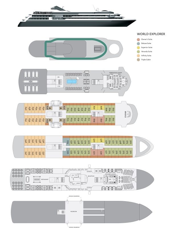 World Explorer - Deckplan