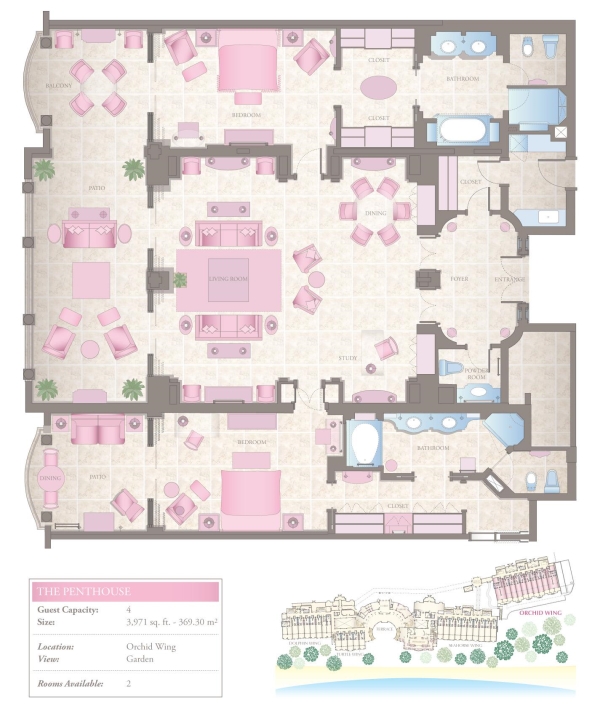 Penthouse Floorplan 