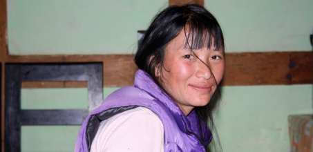 Tea with a local family