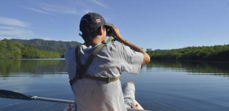 Kayak on Arenal Lake