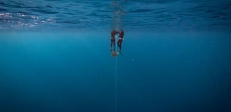 Free Diving with a World Record Holder