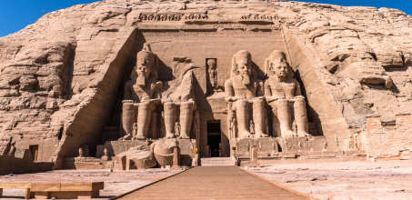 Abu Simbel's Colossal Temple