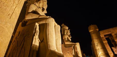 After-Hours Private Dining at Luxor Temple