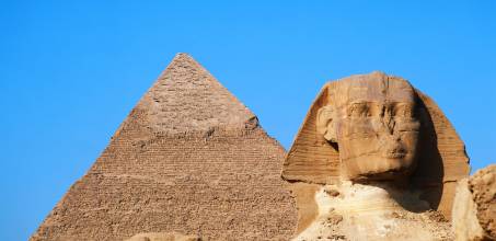 Pyramids & Sphinx