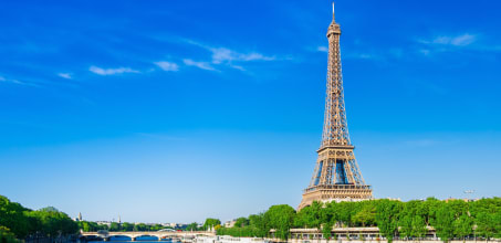 Paris from the water