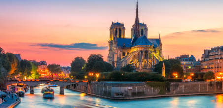 Private cruise on the Seine