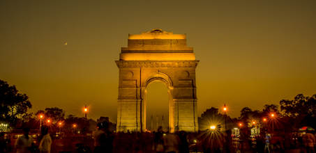 Delhi by night