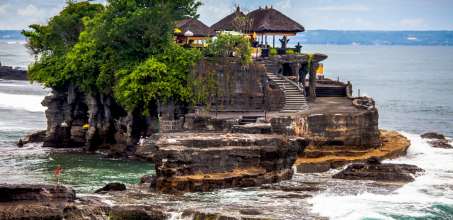 Visit Bali's Central Highlands & Tanah Lot at Sunset