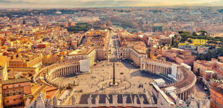Early Morning Visit to The Vatican