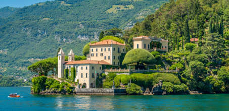 Private boat trip on Lake Como