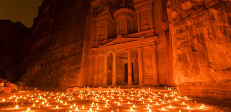Petra by Night