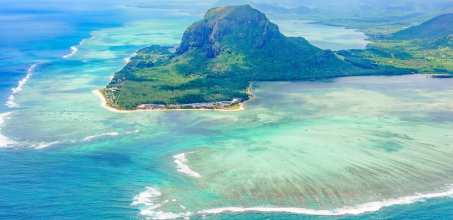 Helicopter Tour with Chamarel & Coffee Plantation