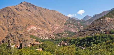 Atlas Mountain hike with picnic lunch