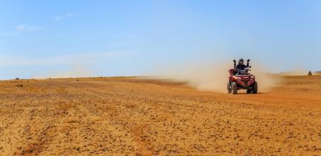 Quad Biking in the Desert