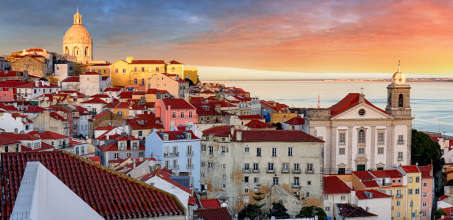 Walking tour of Lisbon