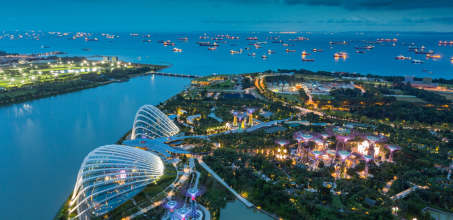 Singapore City Tour with a visit to the National Orchid Gardens