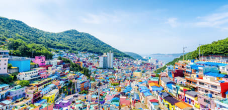 Gamcheon cultural village and markets