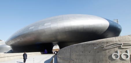 Explore the Dongdaemun Design Plaza, and Hongdae (Hongik University Street)