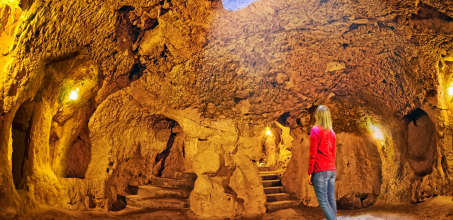 Keslik Monastery and Derinkuyu Underground City