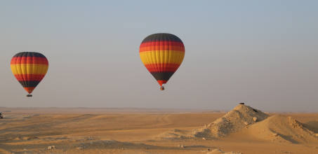 Hot Air Balloon Flight at Sunrise