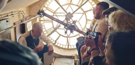 Private tour of Bath Clock Tower