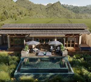 Outdoor View of Room  