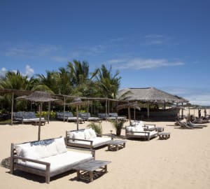 Beach and loungers  - Uxua Casa Hotel