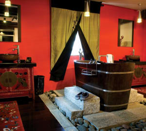 Bathroom in Tibetan Suite - Banyan Tree Ringha