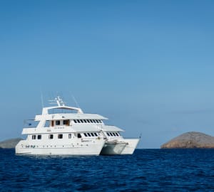 The catamaran  - Galapagos Seaman Journey