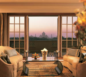 Konihoor Suite Living Room Balcony  - The Oberoi Amarvilas