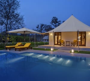 Forest Tents with Private Pool - The Oberoi Sukhvilas Resort & Spa