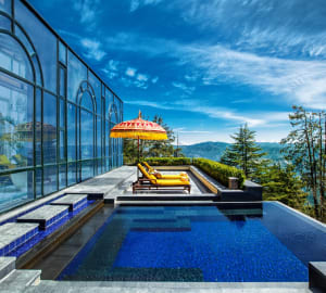 Pool - Wildflower Hall, Shimla in the Himalayas an Oberoi Resort