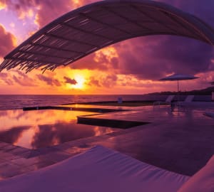Infinity Pool Sunset - The Trident Jamaica
