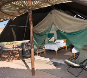 Guest tent - Etendeka Mountain Camp