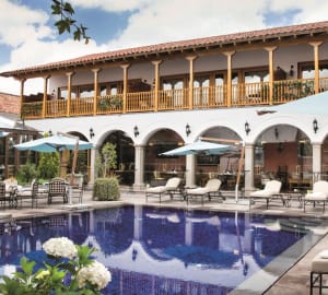 Courtyard pool - Belmond Palacio Nazarenas