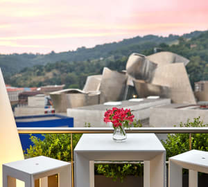Terrace view - Gran Hotel Domine Bilbao