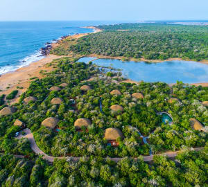 Aerial View - Chena Huts