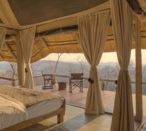 Bedroom view - Ikuka Safari Camp 