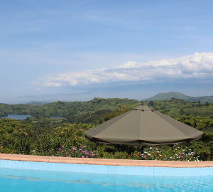View from the pool - Ndali Lodge