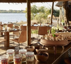 Dining area - Victoria Falls River Lodge 