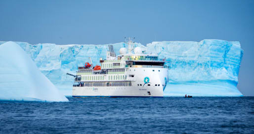 Ship with Iceberg