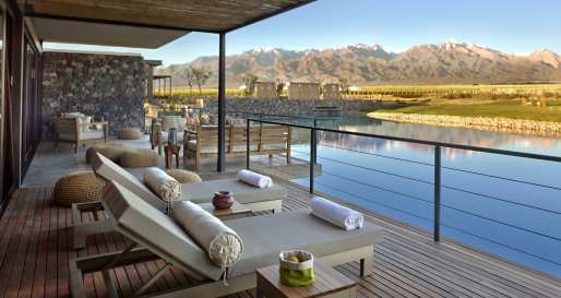 Terrace and pool views - The Vines Resort & Spa