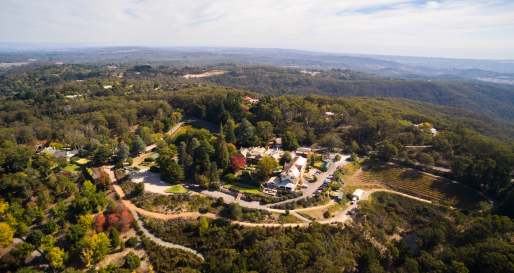 Aerial View - Mount Lofty House