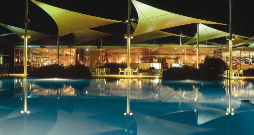 Pool - Sails in the Desert
