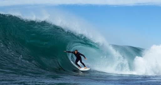 Image of Bede Surfing 