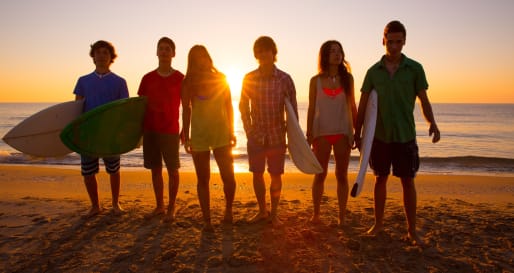 Surfing Byron Bay