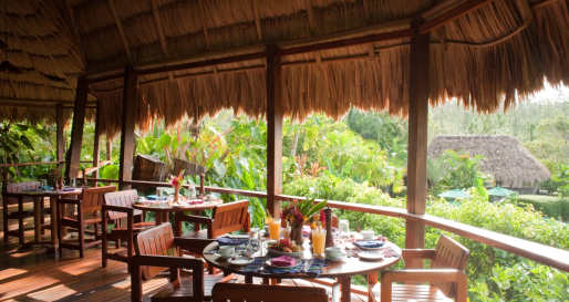 Dining - Blancaneaux Lodge