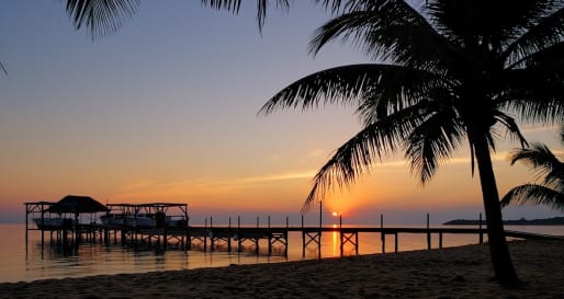 Beautiful sunsets at Hamanasai  