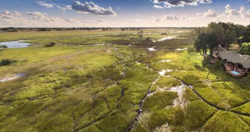 Duba Suites from above